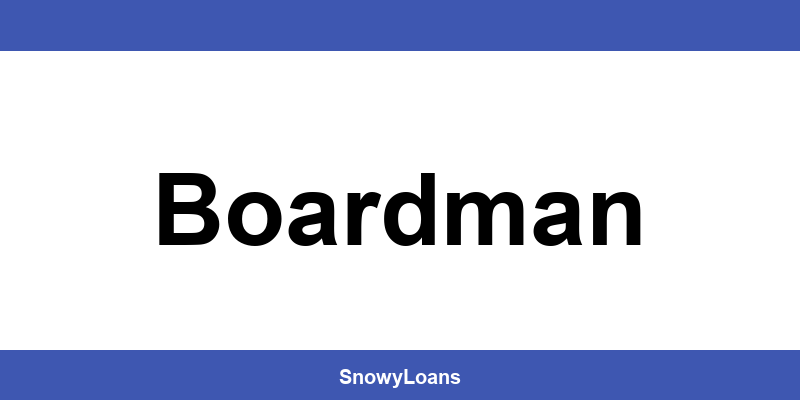 Eagle Loan Boardman - Phone number and contact details